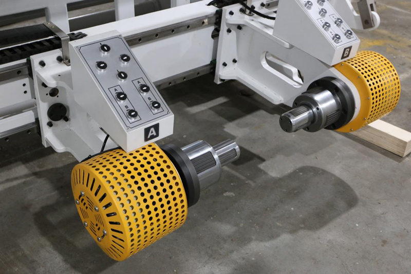 HCH3-1300R2/1700R2 Paper Film Double Shaft Rewinding Machine