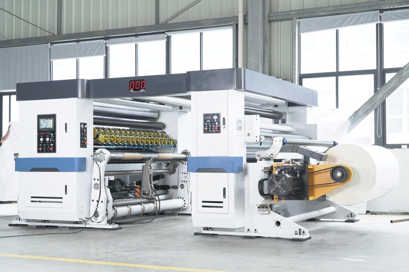 PLUS SERIES High Speed Jumbo Roll Slitting Machine