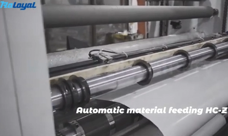 Automatic Material Feeding for HC-Z Jumbo Roll Slitting Rewinding Machine