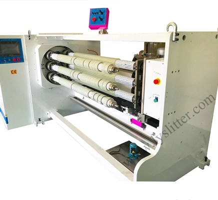 LY-7010 10 Shafts Adhesive Tape Log Slitter Machine