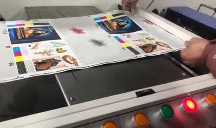 Material Threading Process of Label Inspection and Slitting Machine