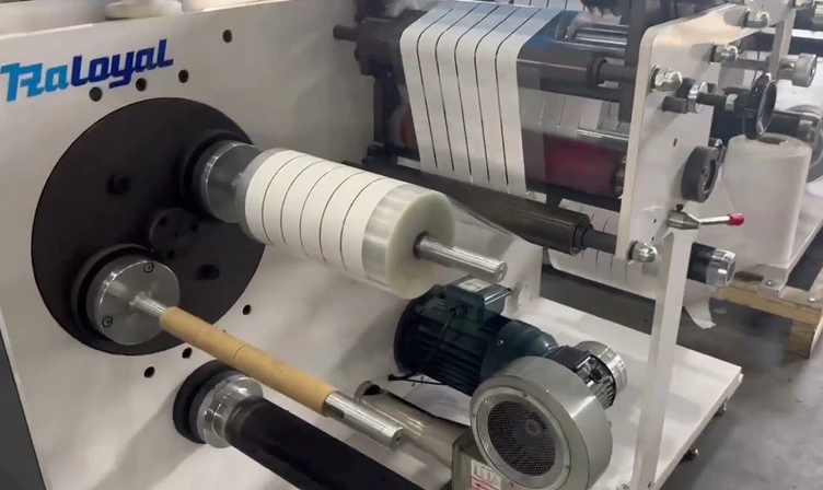 350mm 120m/Min Slitting Machine With Turret Rewinding