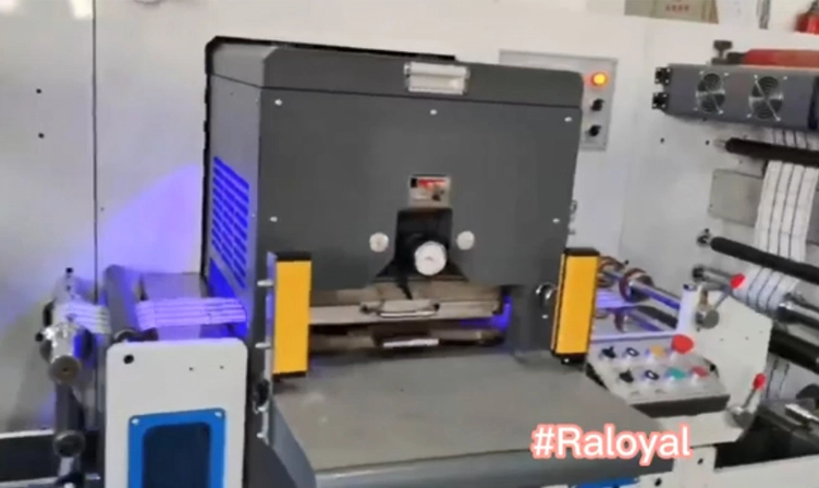Raloyal High Speed 400 Times/Min Label Flatbed Die Cutting Machine